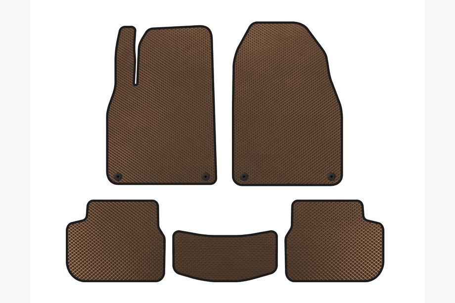 Saab 9-3 2002–2014 EVA avto preproge (rjave) Image