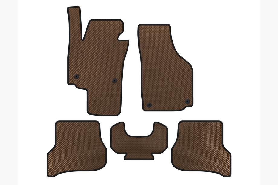 Seat Altea 2004–2015 EVA avto preproge (rjave) Image