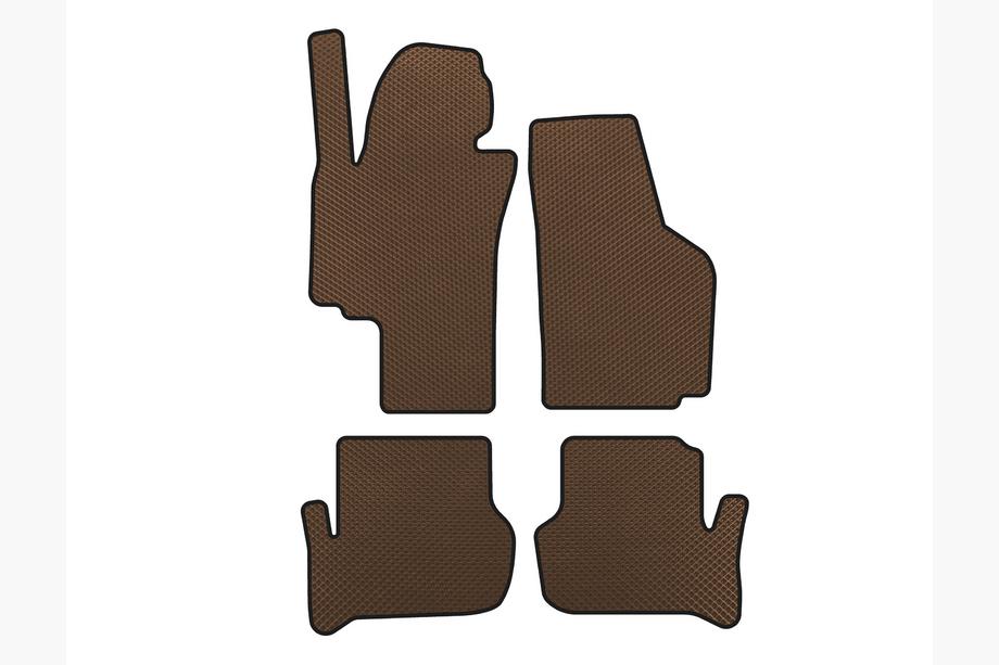 Seat Toledo 2005–2012 EVA avto preproge (rjave) Image