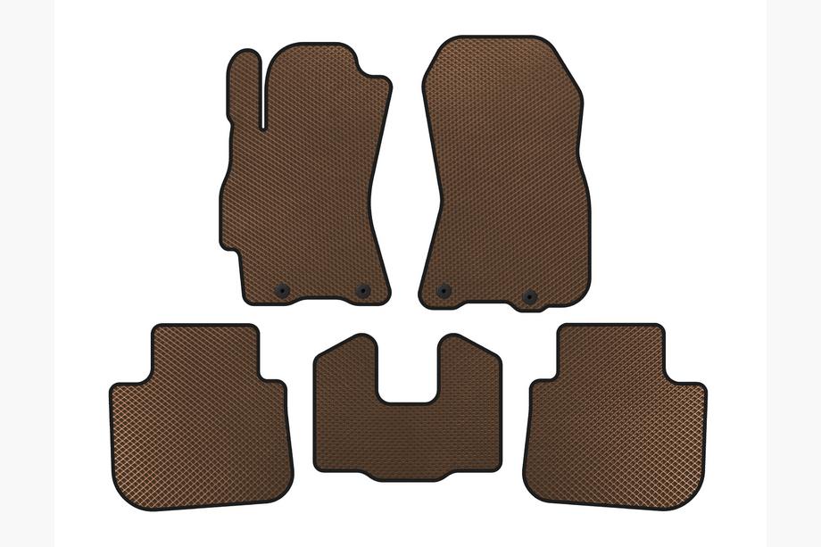 Subaru Outback 2009–2014 EVA avto preproge (rjave) Image
