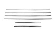 Toyota Land Cruiser Prado 120 2002–2009 Zunanje okenske obrobe (6 kos, nerjavno jeklo) Carmos - turško nerjaveče jeklo fotografija 5