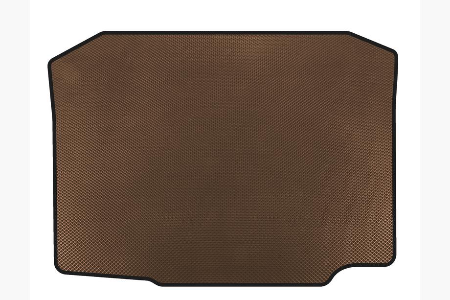 Seat Ibiza 2010–2017 EVA preproga za prtljažnik (2010-2012, HB, 5-vratni, Rjava) Image