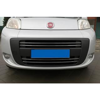Okrasni pokrov maske (4 deli, nerjavno jeklo) Peugeot Bipper 2008–2017 fotografija 3