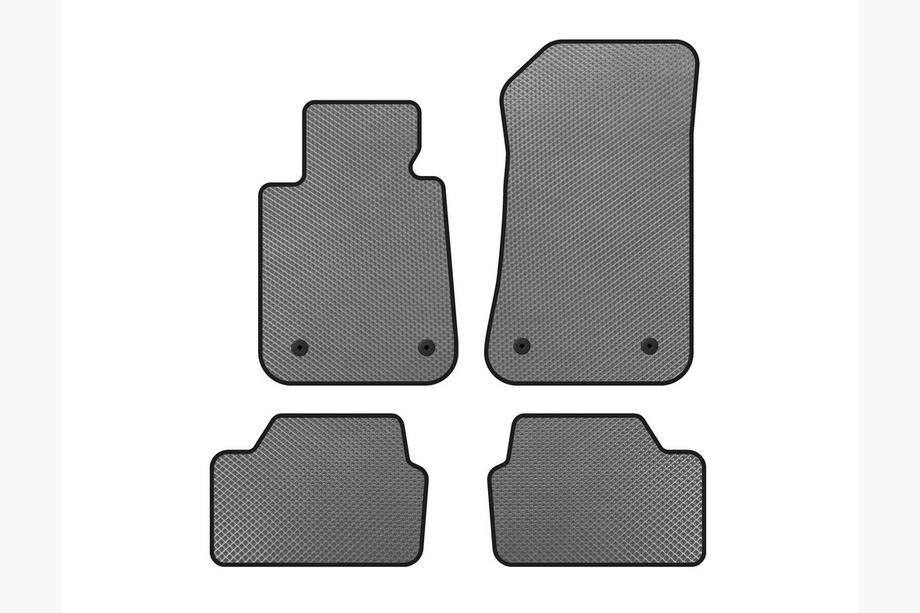 BMW serija 1 E81/E82/E87/E88 2004–2011 EVA avtomobilski tepihi (sivi) Image