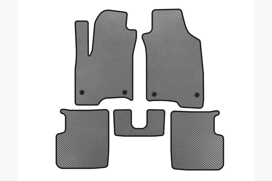 Fiat Panda 2011–2023 EVA avtomobilski tepihi (sivi) Image