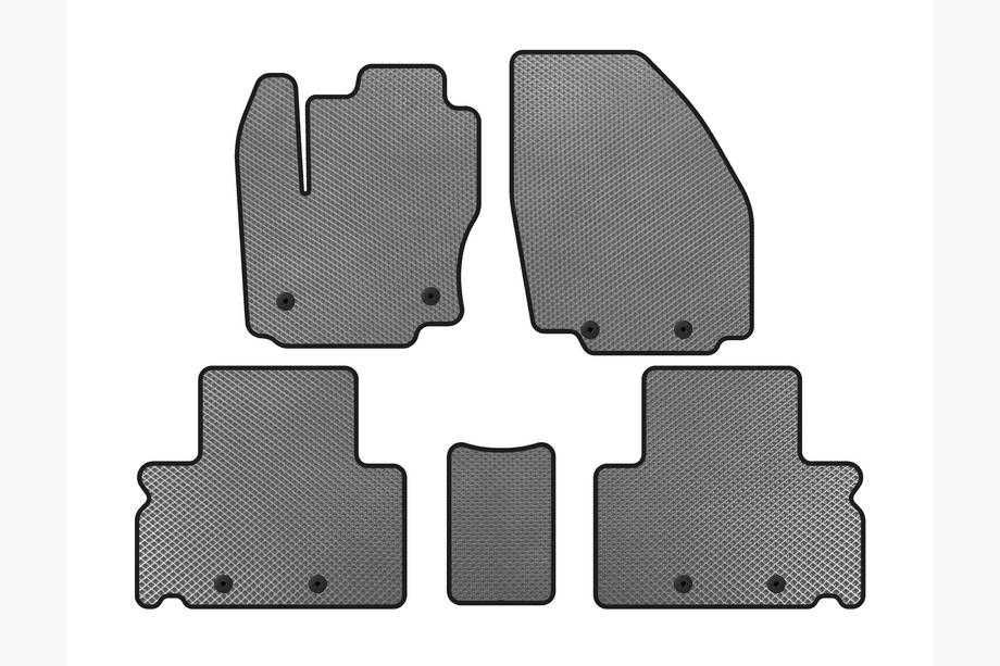 Ford S-Max 2007–2014 EVA avtomobilski tepihi (sivi) Image