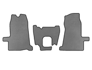 Ford Transit 2000–2014 EVA avtomobilske preproge (2000-2006, 1+1, ročni menjalnik, sive) fotografija 1