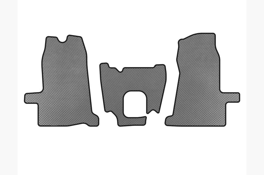 Ford Transit 2000–2014 EVA avtomobilske preproge (2000-2006, 1+1, ročni menjalnik, sive) Image
