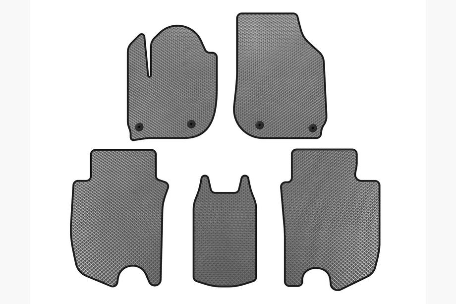 Honda FIT/Jazz 2014–2020 EVA avtomobilski tepihi (HB, Hibrid, Sivi) Image