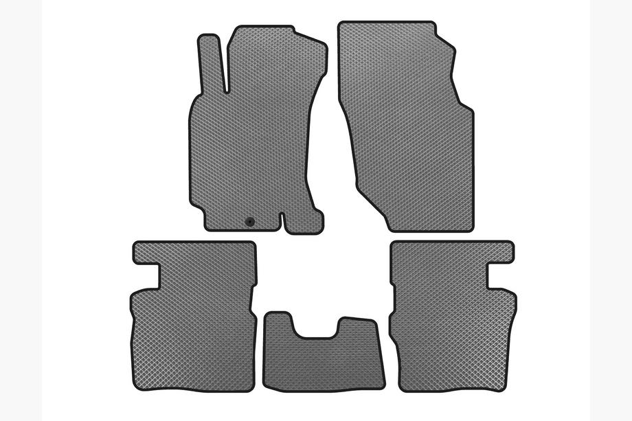 Honda HR-V 1998–2006 EVA talne preproge (5-vratni, sive) Image