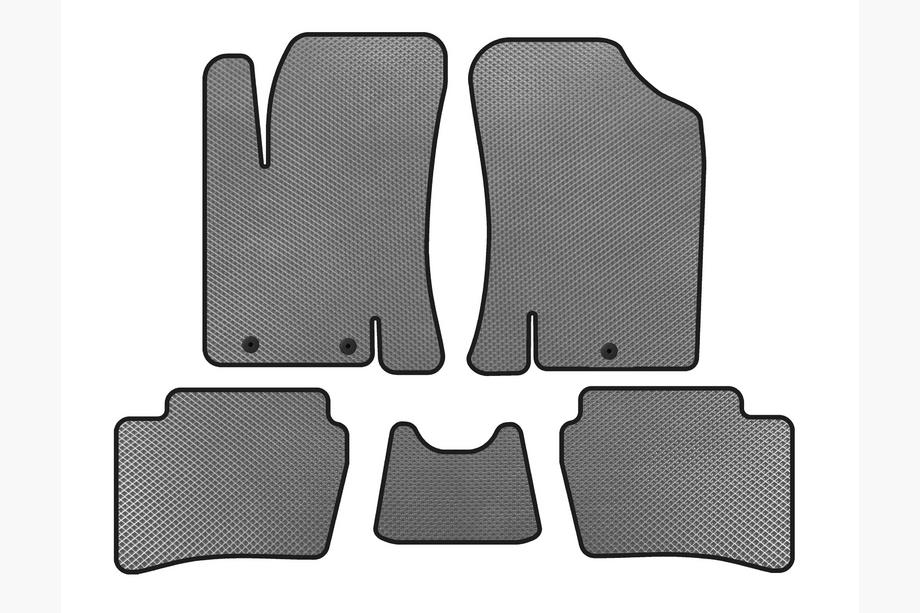 Hyundai I-20 2008–2012 EVA talne preproge za avto (HB, sive) Image