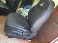Hyundai Accent 2011–2017 Avtoprevleke (umetno usnje↗tkanina, Premium) fotografija 5