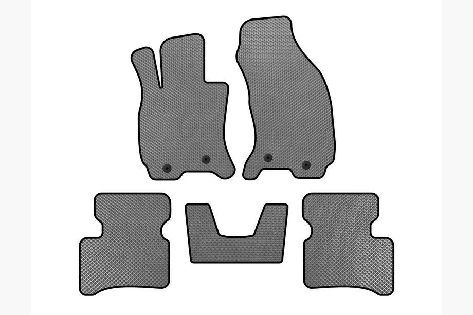 Jaguar X-Type 2001–2009 EVA tepihi (SD, talni plinski pedal, sivi) Image