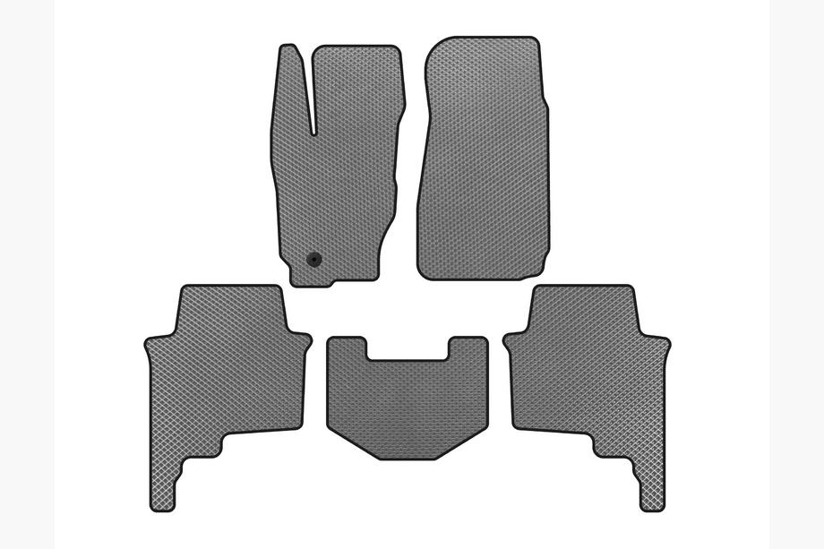 Jeep Commander 2005–2010 EVA avtomobilski tepihi (sivi) Image