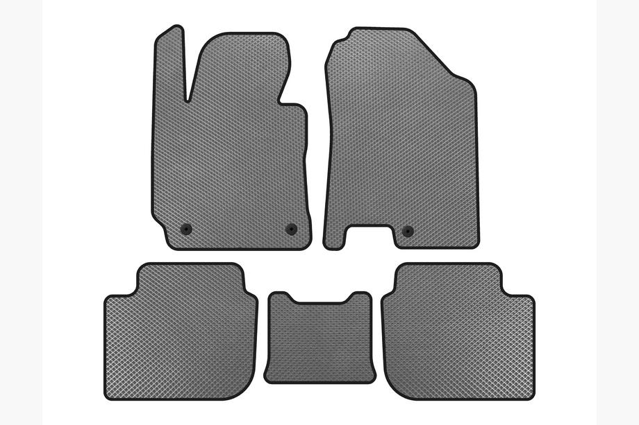 Kia Cerato 3 2013–2018 EVA avtomobilske preproge (SD, sive) Image