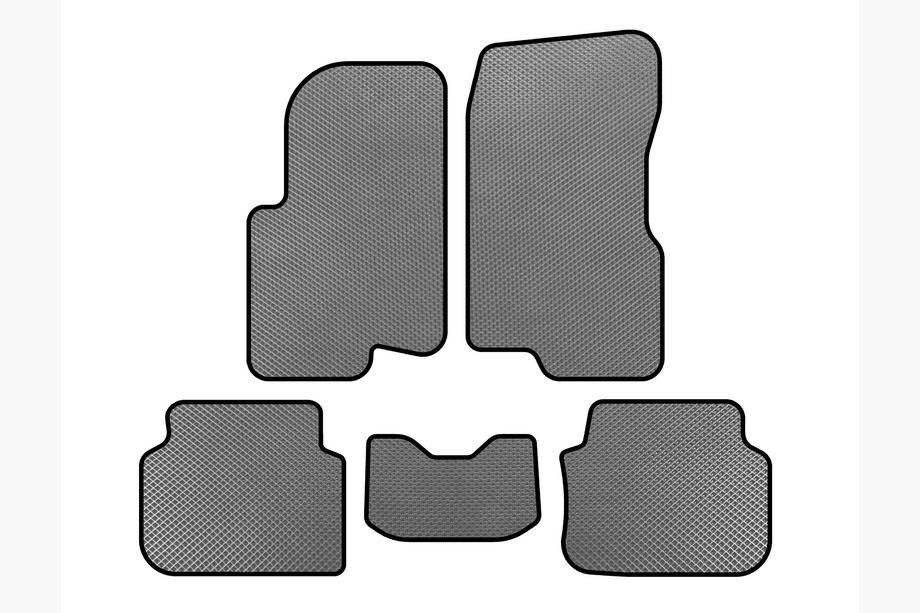 Smart 1998–2007 EVA tepihi za kabino (2003-2007, Forfour, Sivi) Image