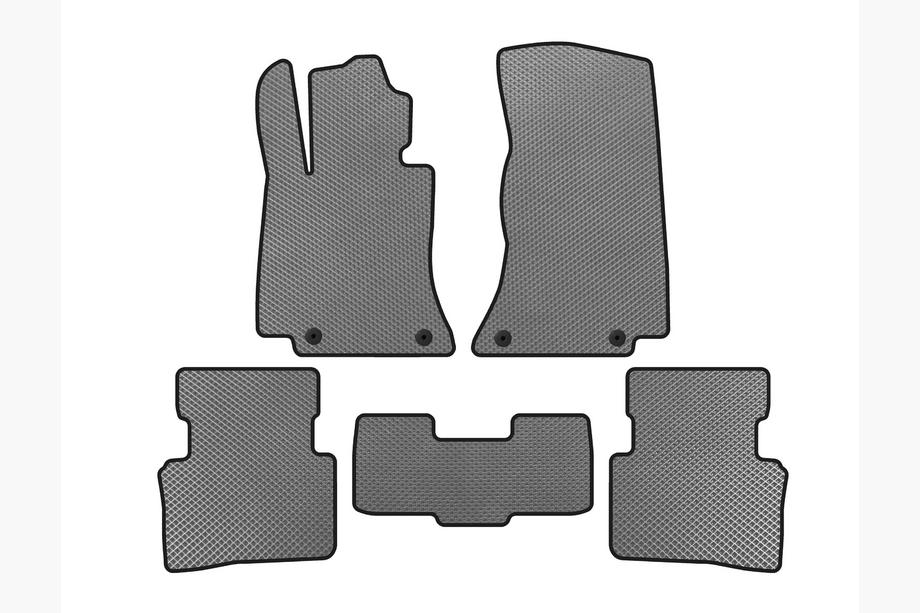 Mercedes razred C W206 2022– EVA avtomobilske preproge (SD, sive) Image