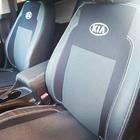 Kia Ceed 2012–2018 Avtomobilske prevleke za sedeže (eko usnje↗tkanina, Premium) fotografija 8