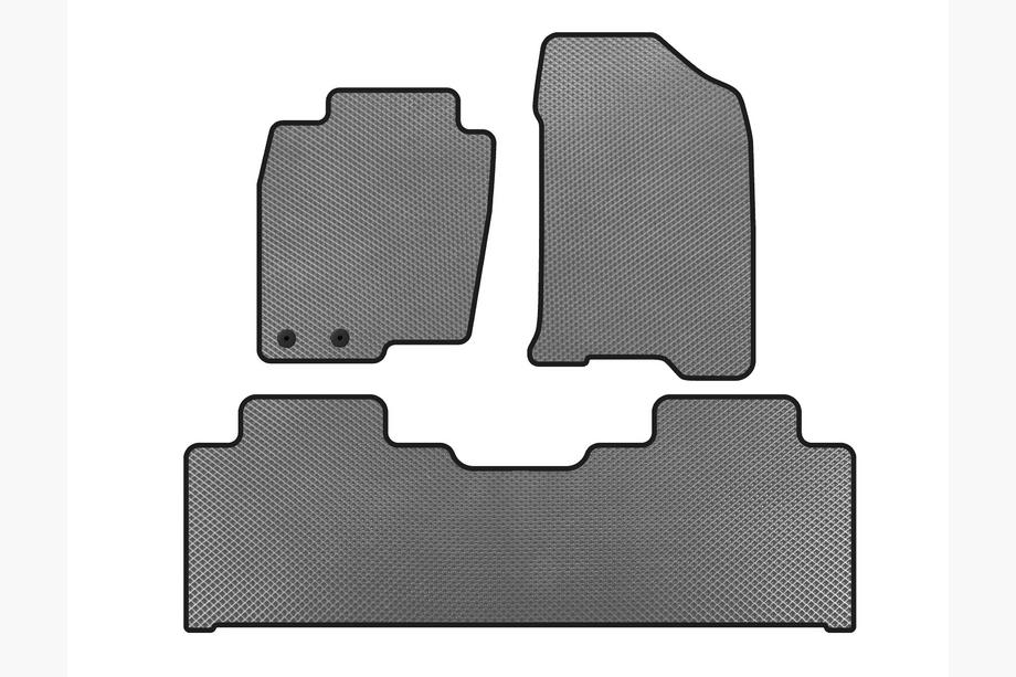 Nissan Navara/NP300 2016– EVA V1 avtomobilski tepihi za notranjost (Sivi) Image