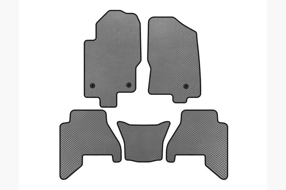 Nissan Pathfinder R51 2005–2014 EVA V2 talne preproge (2 vrsti, siva, 2010-2014) Image