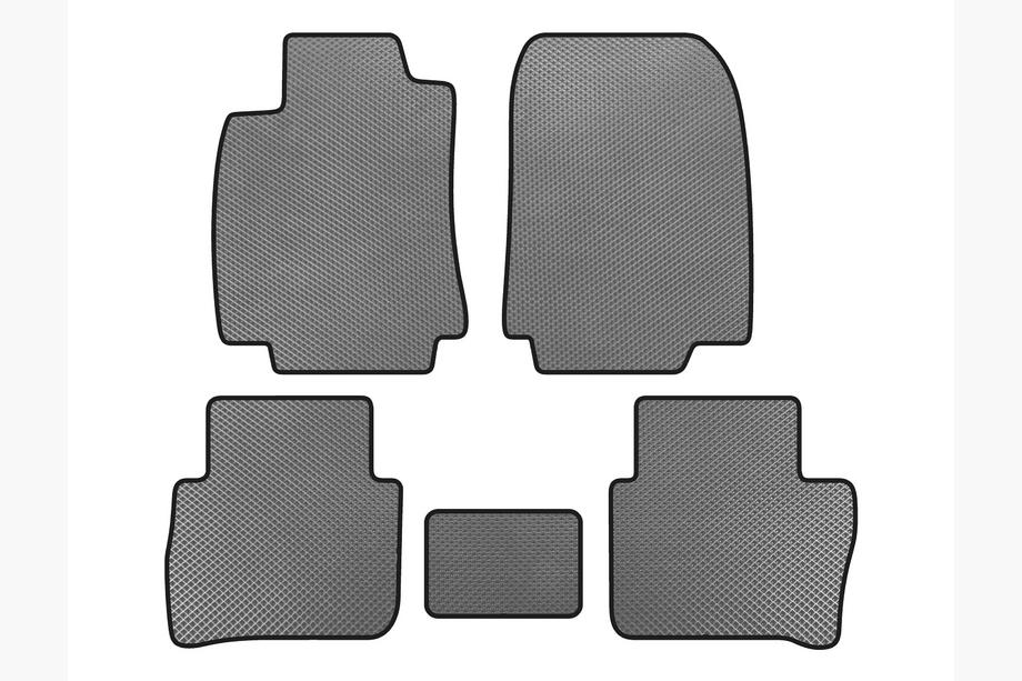 Nissan Tiida 2011–2014 EVA talne preproge za avto (HB, sive) Image