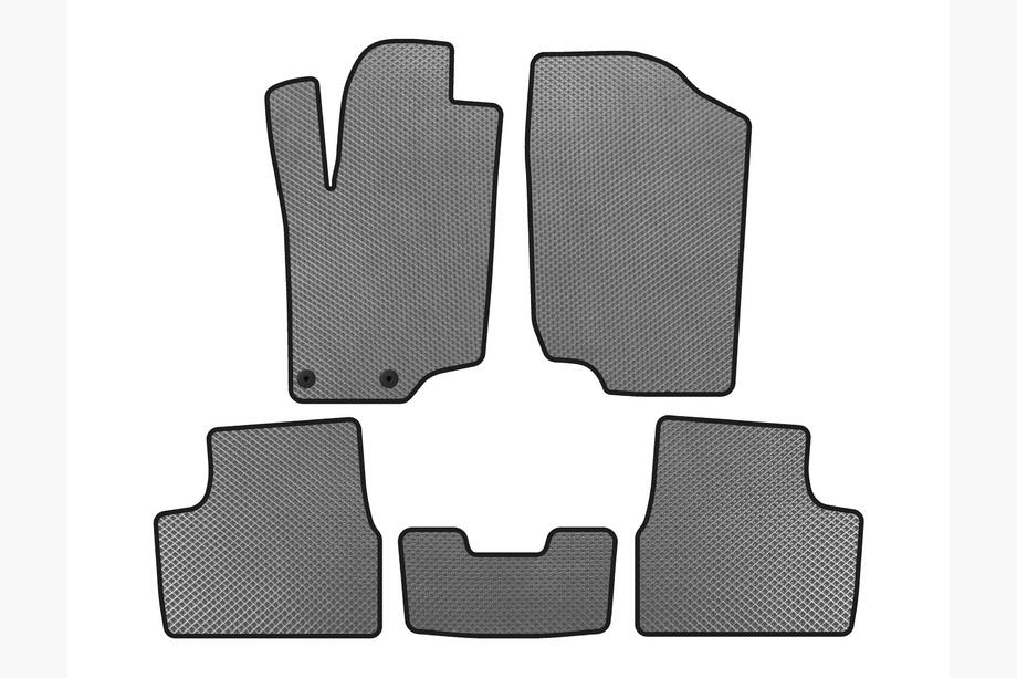 Peugeot 207 2006–2014 EVA preproge (HB, 5-vratni, sive) Image