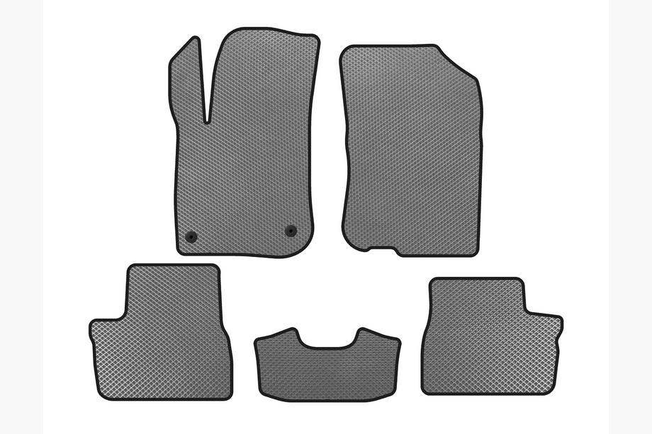 Peugeot 208 2012–2019 EVA preproge (HB, 5-vratni, sive) Image