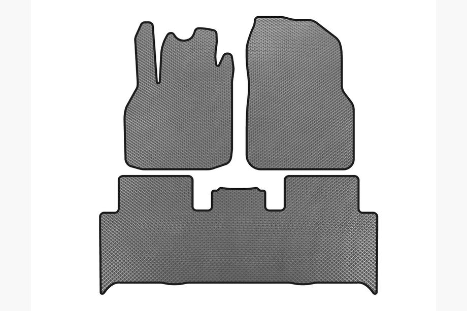 Renault Scenic/Grand 2003–2009 EVA talne preproge (2 vrsti, sive) Image