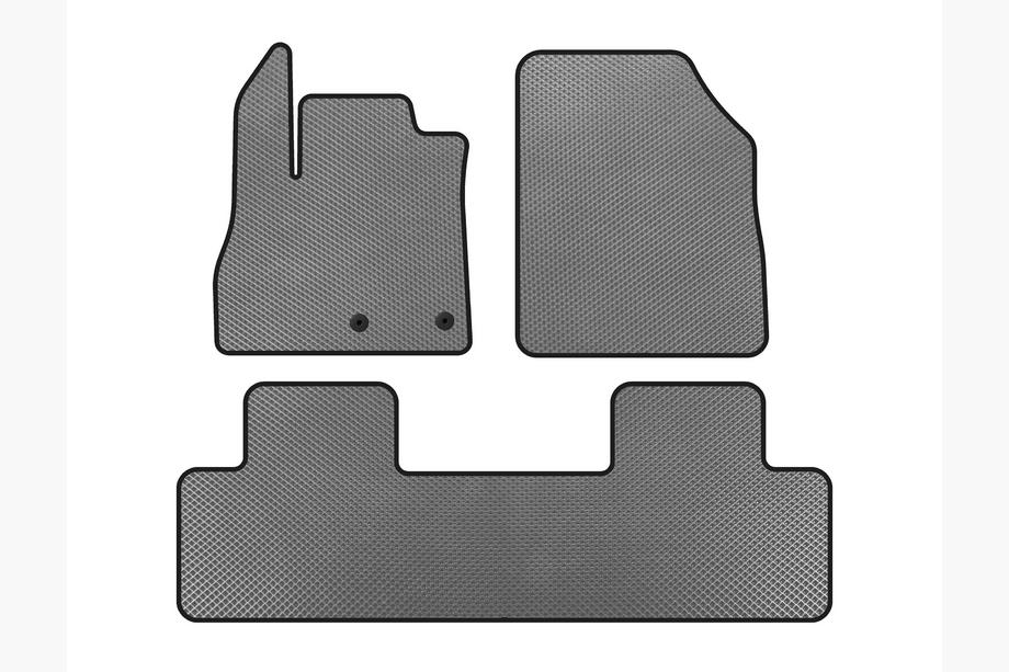 Renault Scenic/Grand 2016–2025 EVA avtomobilske preproge (5-sedežne, sive) Image