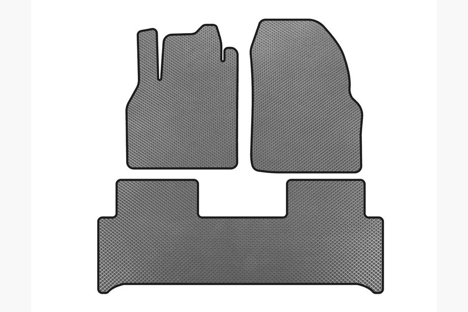 Renault Scenic/Grand 2003–2009 EVA avtomobilski tepihi (sivi) Image