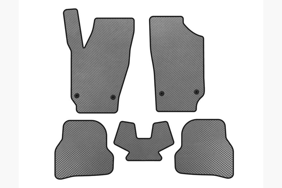 Seat Ibiza 2010–2017 EVA preproge za notranjost (2010-2012, HB, 5-vratni, Sive) Image