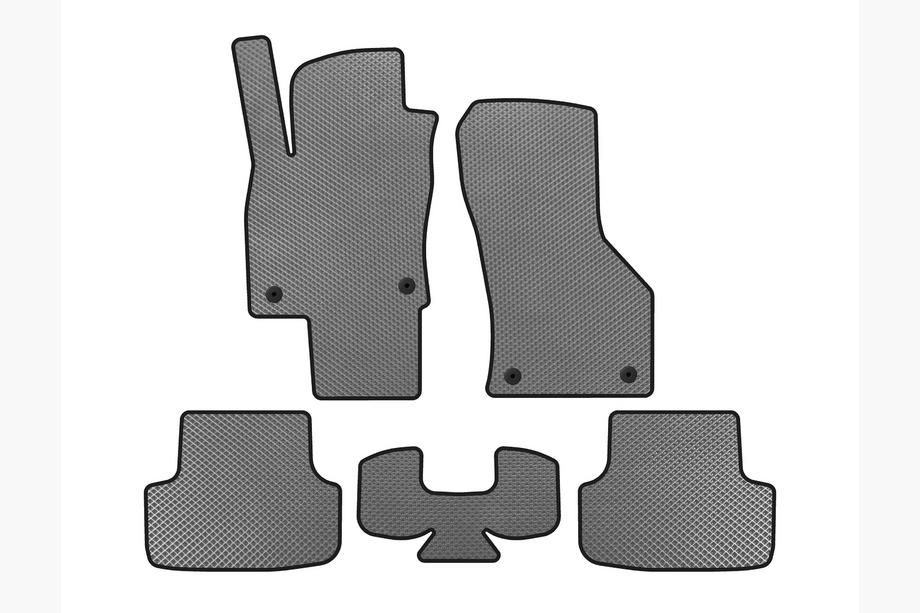 Seat Leon 2013–2020 EVA avtomobilski tepihi (sivi) Image