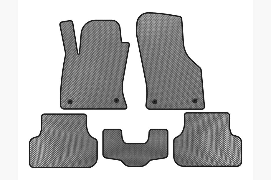 Seat Leon 2013–2020 EVA tepihi za avto (2013-2016, SW, Siva) Image