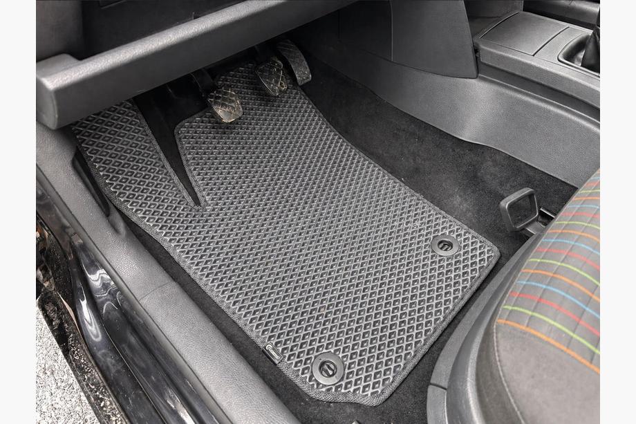 Volkswagen Polo 2001–2009 EVA avtomobilske preproge (HB, 3/5-vratni, sive) Image