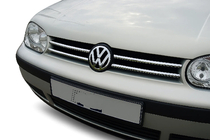 Volkswagen Golf 4 1997–2006 Okrasne letvice za rešetko (4 kosi, nerjaveče jeklo) fotografija 1