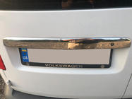 Volkswagen Caddy 2010–2015 Okrasna letvica nad registrsko tablico (2-vratna, nerjavno jeklo) fotografija 3