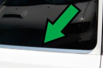 Opel Combo 2012–2018 Obroba zadnjega stekla (nerjavno jeklo) fotografija 6