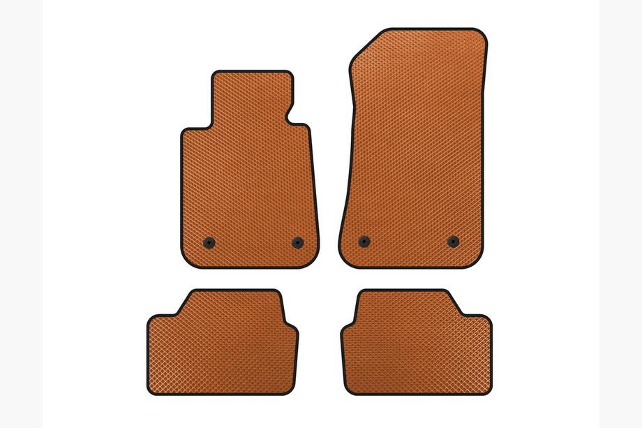 BMW serija 1 E81/E82/E87/E88 2004–2011 EVA talne preproge (Oranžna) Image