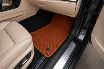 BMW serija 7 F01/F02 2008–2015 EVA preproge za notranjost (za F01, oranžne) fotografija 2