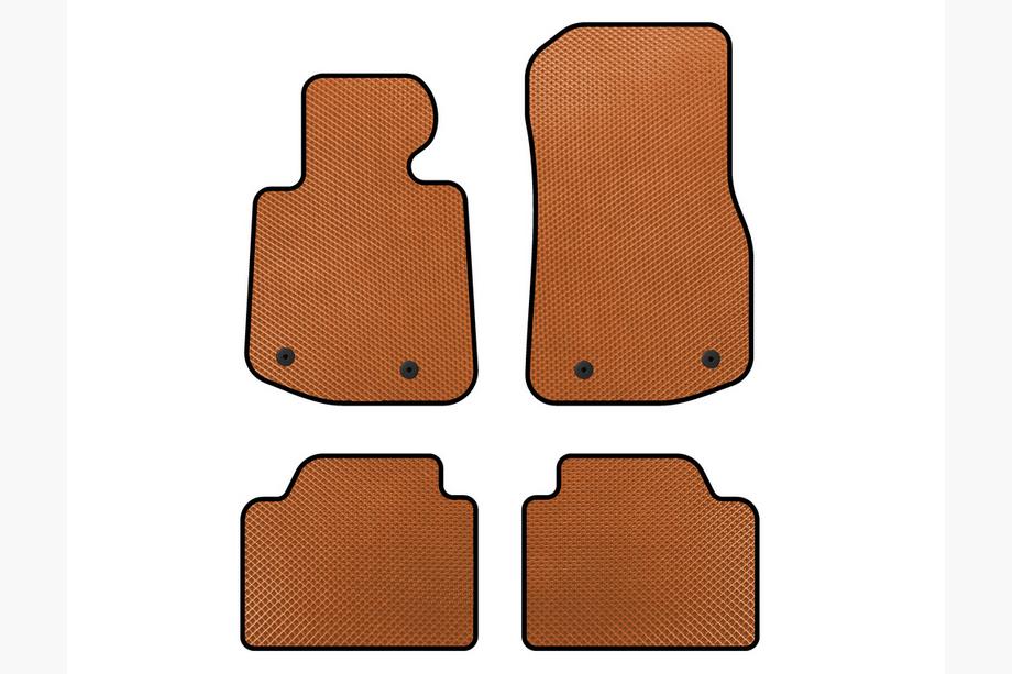 BMW serija 4 F32/F33/F36 2012–2020 EVA talne preproge V2 (oranžne) Image