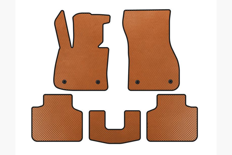 BMW serija 2 Active Tourer F45/F46 2014–2021 EVA preproge za kabino (za F45, oranžne) Image