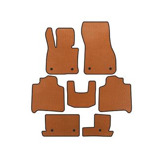 EVA preproge za notranjost (za F46, 3 vrste, oranžne) BMW serija 2 Active Tourer F45/F46 2014–2021