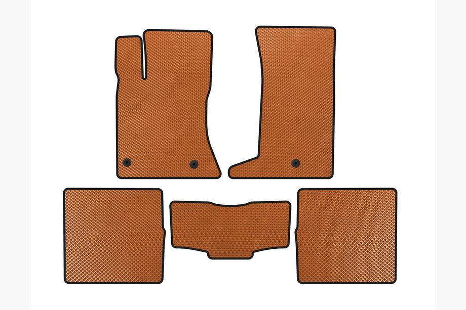 Cadillac SRX 2004–2009 EVA talne preproge (Oranžna) Image
