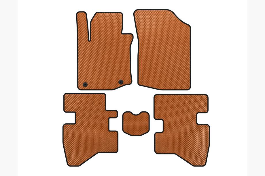 Citroen C-1 2014–2021 EVA avtomobilske preproge (HB, oranžna) Image