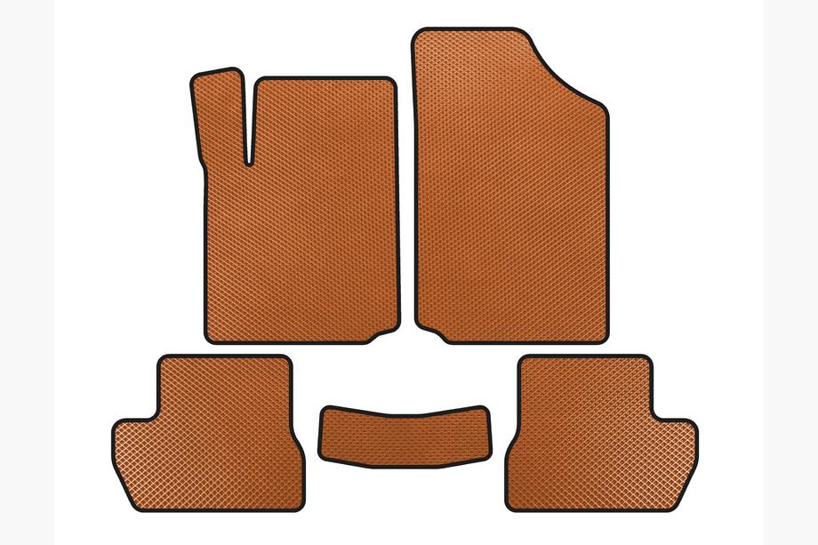 Citroen C-2 2003–2009 EVA talne preproge (Oranžna) Image