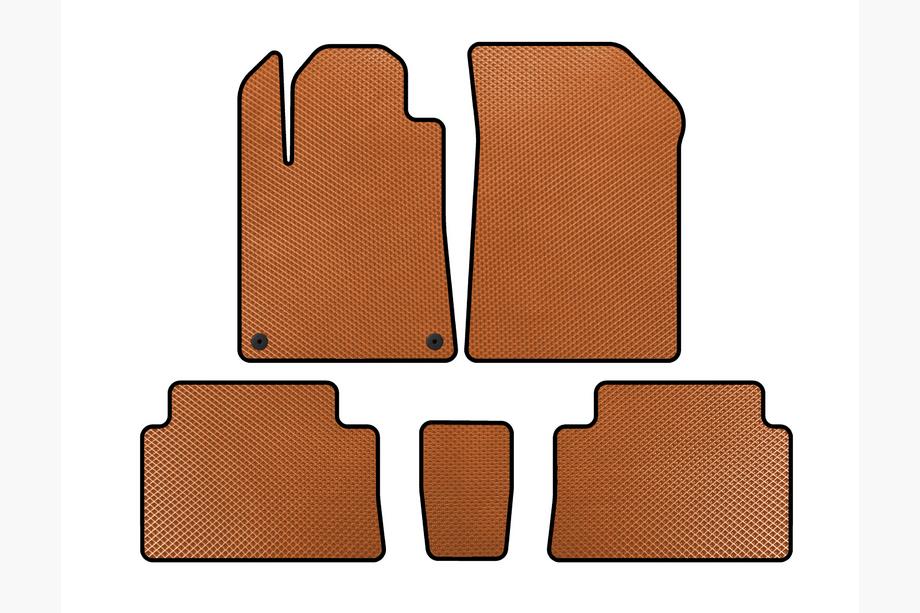 Citroen C-5 2001–2008 EVA talne preproge (Oranžna) Image