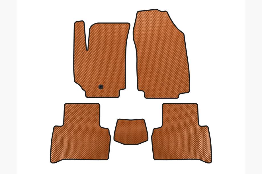 Fiat Croma 2005–2010 EVA preproge za notranjost (2007-2010, SW, Oranžna) Image
