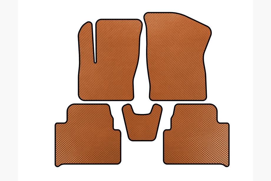 Ford C-Max 2004–2010 EVA talne preproge (Oranžna) Image