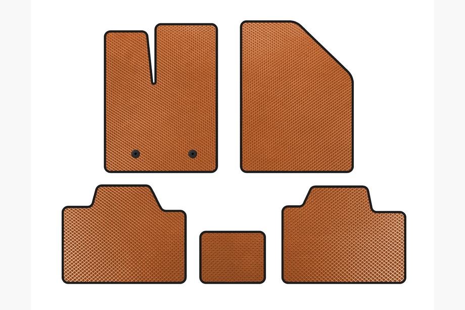 Ford Edge 2006–2014 EVA talne preproge (Oranžna) Image
