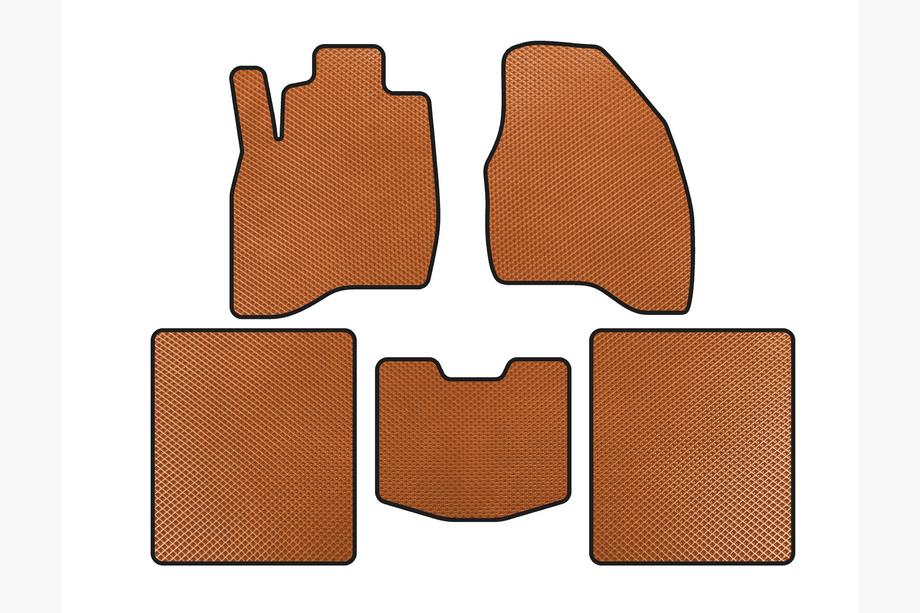 Ford Explorer 2011–2019 EVA tepihi za kabino (2015-2019, 5-sedežni, Oranžna) Image